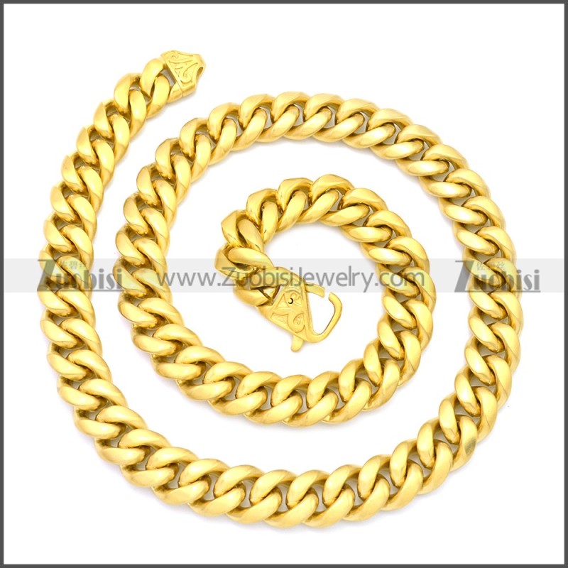 Stainless Steel Chain Neckalce n003133G4