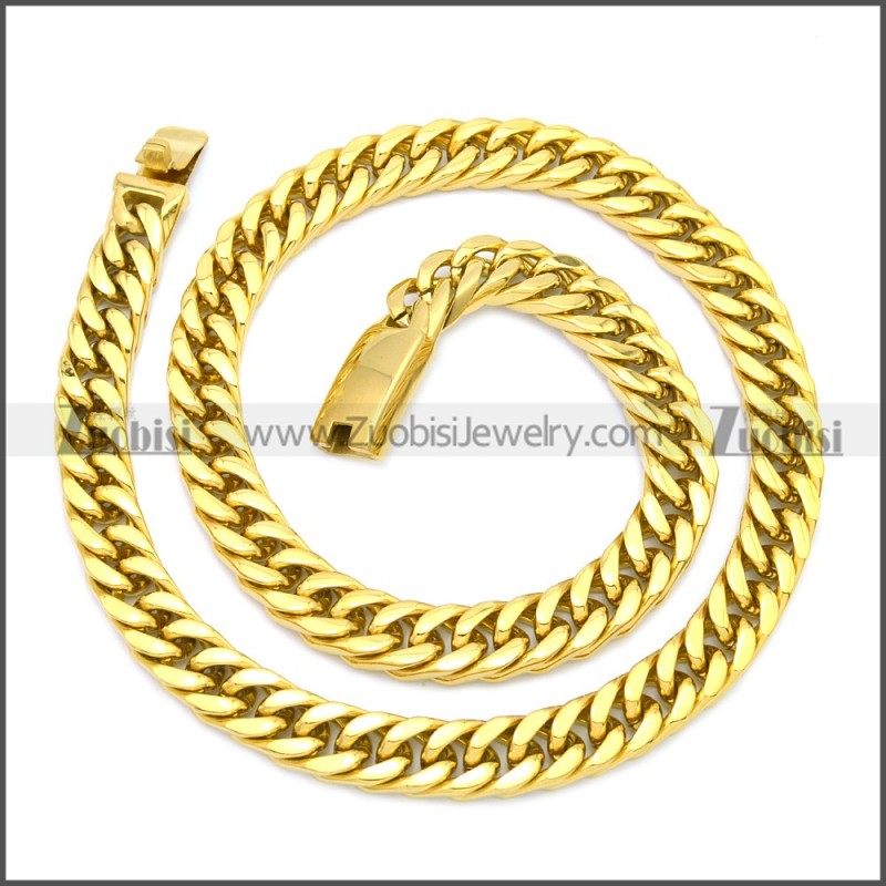 Stainless Steel Chain Neckalce n003121G