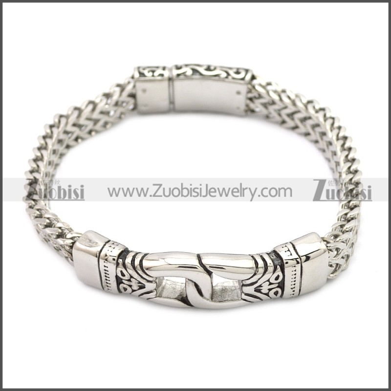 Stainless Steel Bracelet b009825S