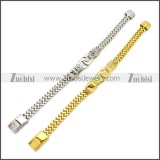 Stainless Steel Bracelet b009825S