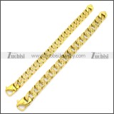 Stainless Steel Bracelet b009828GW13