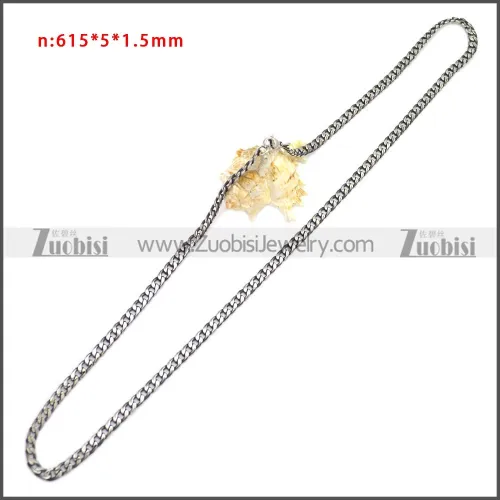 Stainless Steel Chain Neckalce n003141SA3