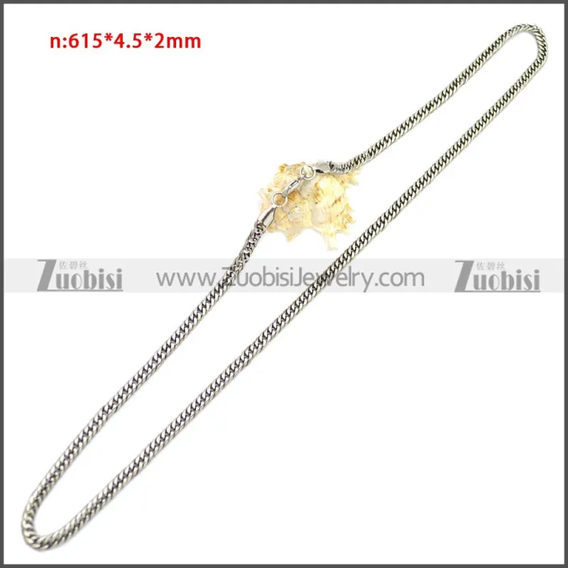 Stainless Steel Chain Neckalce n003149SA5