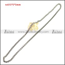 Stainless Steel Chain Neckalce n003143SA5