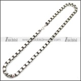 Stainless Steel Chain Neckalce n003150SA3