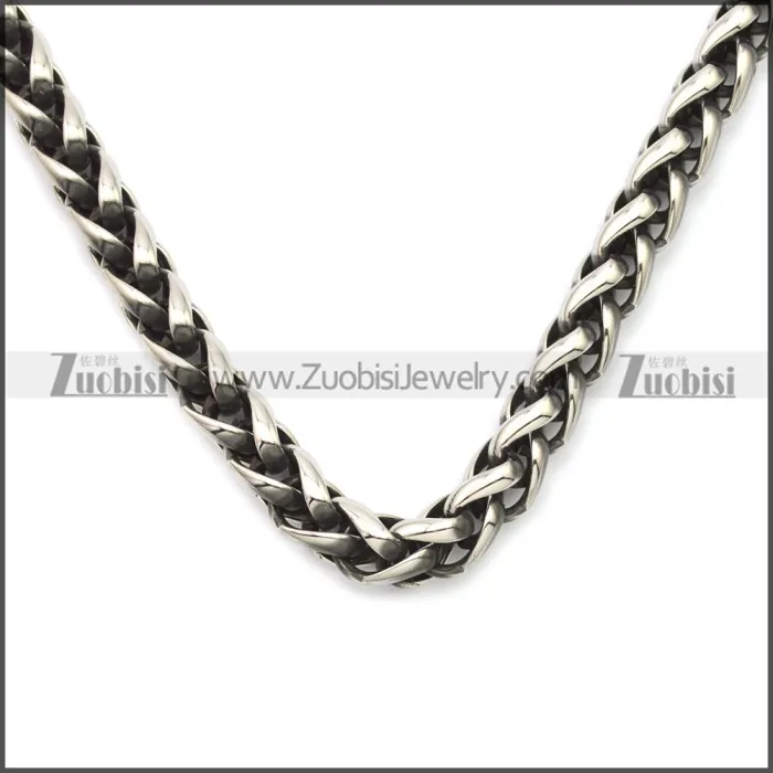 Stainless Steel Chain Neckalce n003143SA1