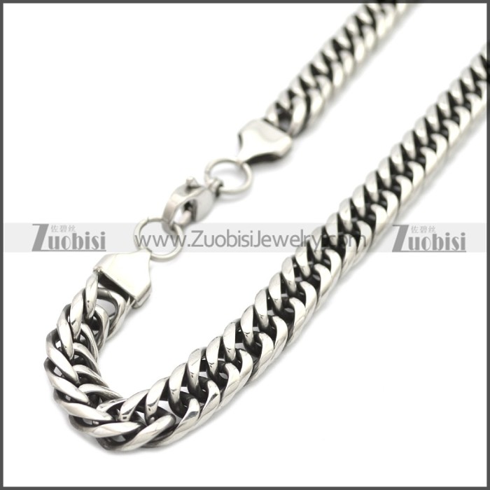 Stainless Steel Chain Neckalce n003149SA3