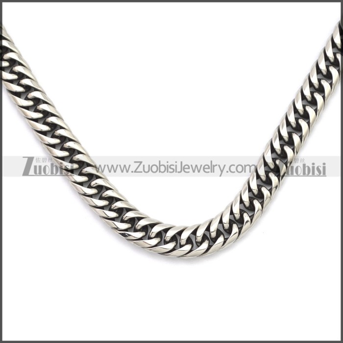 Stainless Steel Chain Neckalce n003149SA3