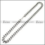 Stainless Steel Chain Neckalce n003144SA5