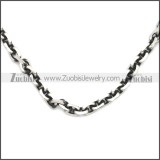 Stainless Steel Chain Neckalce n003146SA2