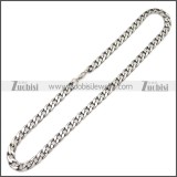 Stainless Steel Chain Neckalce n003141SA2