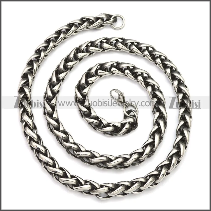 Stainless Steel Chain Neckalce n003143SA7
