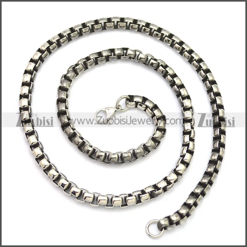 Stainless Steel Chain Neckalce n003151S6