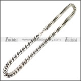 Stainless Steel Chain Neckalce n003142SA1