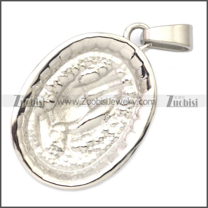 Stainless Steel Christian Praying Hands Pendant p010693SHG