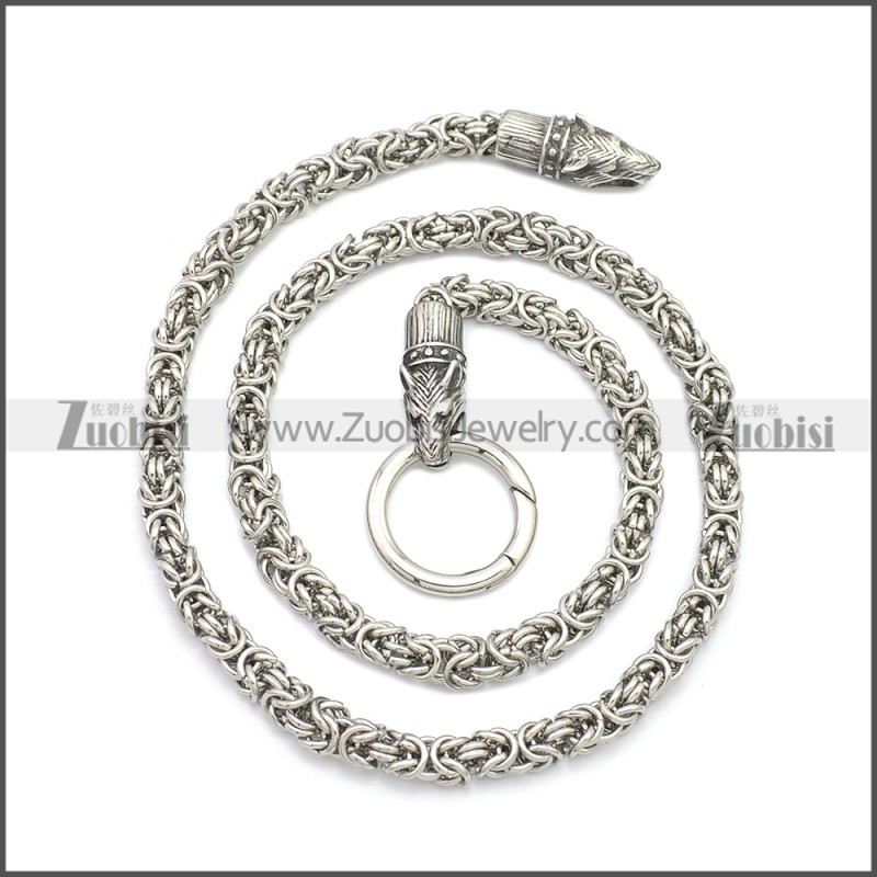 Wolf Viking Necklace n003156S