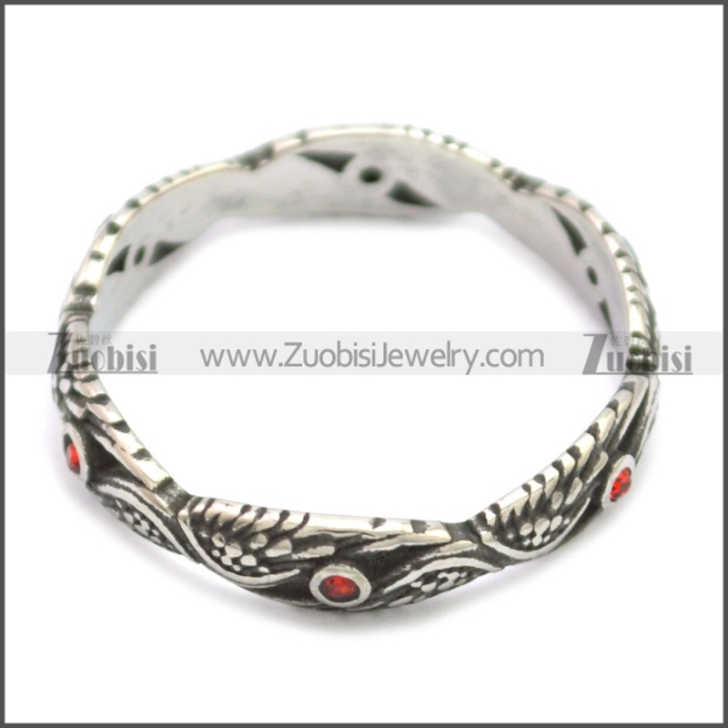 Stainless Steel Ring r008607SH2
