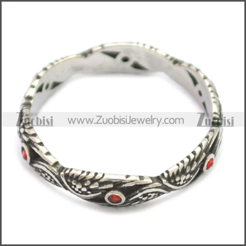 Stainless Steel Ring r008607SH2