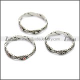 Stainless Steel Ring r008607SH3