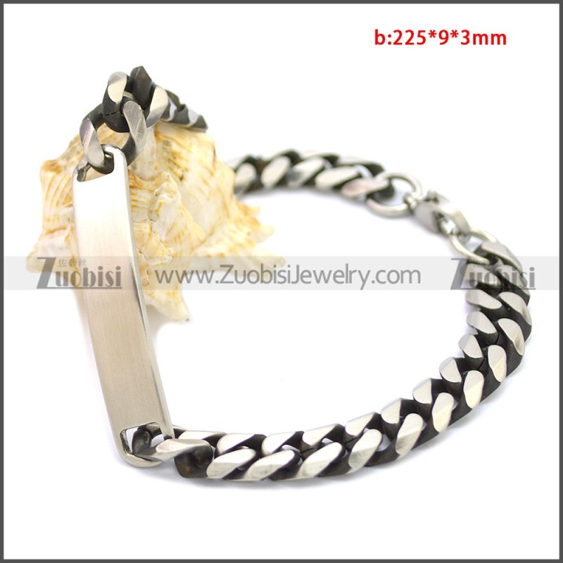 Stainless Steel Bracelet b009908SA1