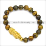 Feng Shui Wealth Tiger Eye Stone Bracelet b009868G1