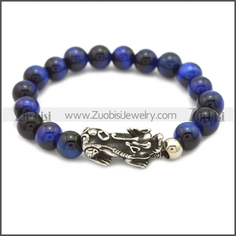 Pixiu Feng Shui Stone Bracelets for men b009868SH3