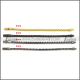 Stainless Steel Bracelet b009878G