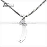 Stainless Steel Pendant Muslim Islamic Gift p010761S2