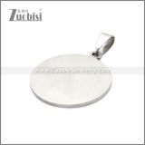 Punched Circle Disc Pendants for Necklace Bracelet Pet ID Name Tags p010772S2