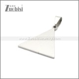 Stainless Steel Blank Stamping 3cm Wide Tags with Hole p010771S