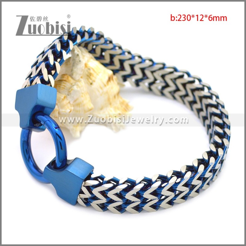 Stainless Steel Bracelet b009926BS1