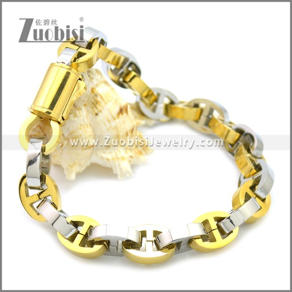 Stainless Steel Bracelet b009930GS