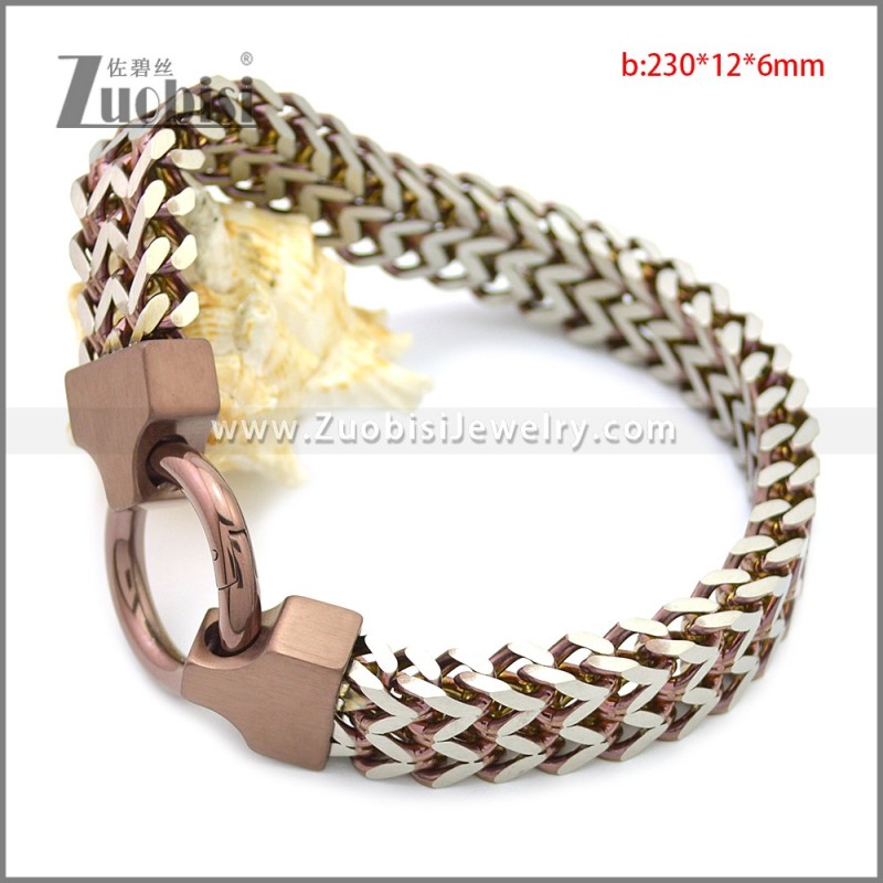 Stainless Steel Bracelet b009926RS1