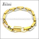 Stainless Steel Bracelet b009928GS