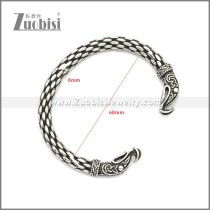 Stainless Steel Viking Arm Ring b009968SH