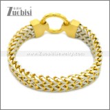 Stainless Steel Bracelet b009926GS1