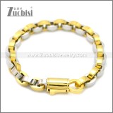 Stainless Steel Bracelet b009938GS