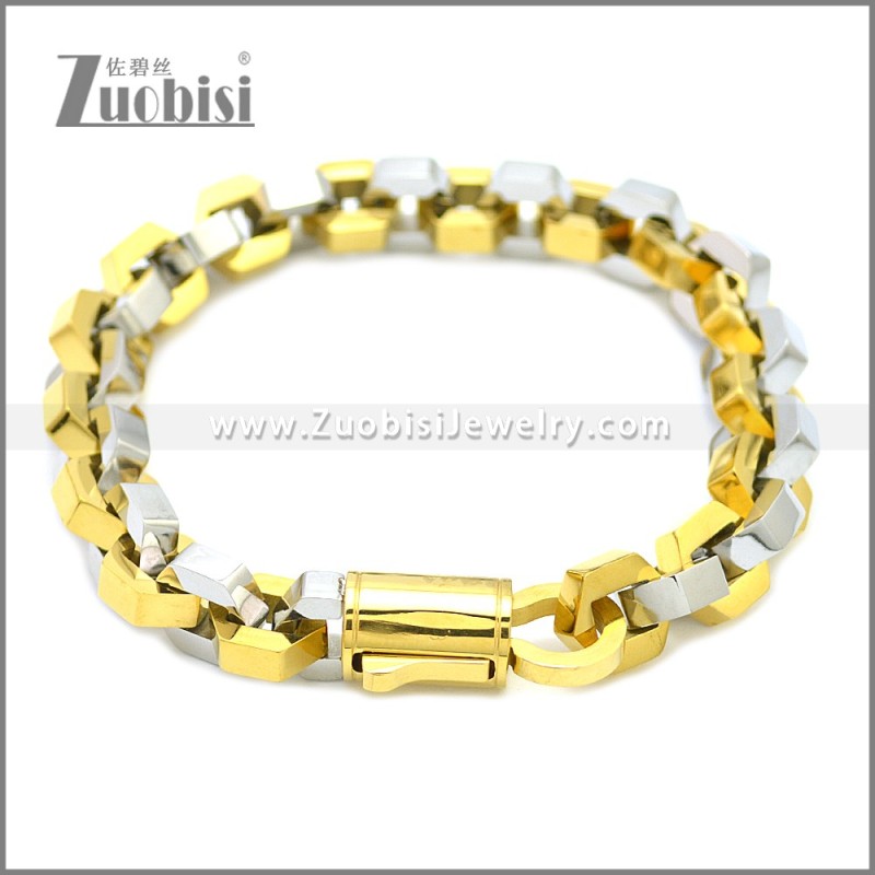 Stainless Steel Bracelet b009939GS