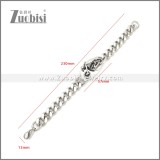 Stainless Steel Bracelet b009987SA