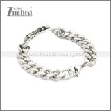 Stainless Steel Bracelet b009987SA