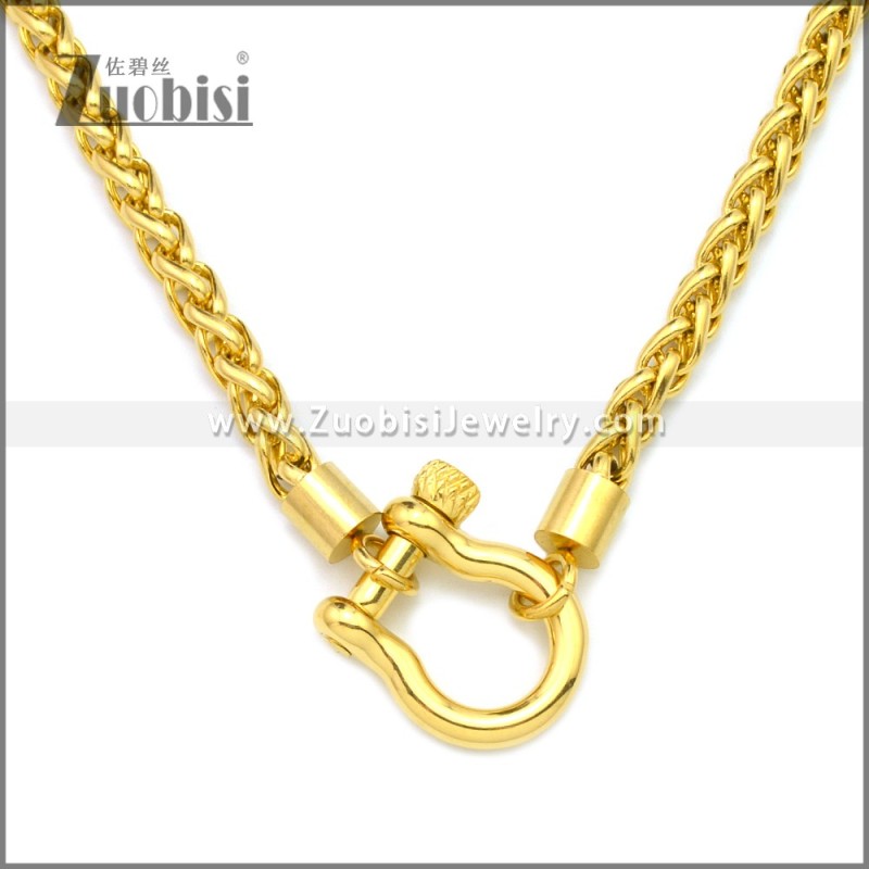 Stainless Steel Neckalce n003165G