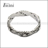 Stainless Steel Ring r008723SA3