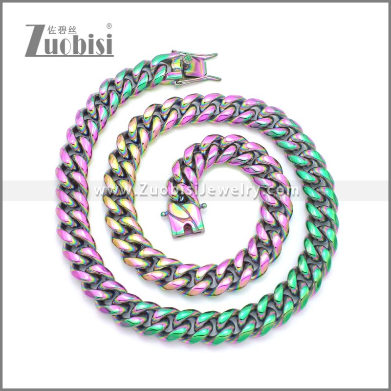 Stainless Steel Neckalce n003171C2