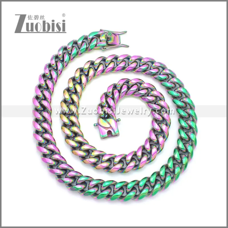 Stainless Steel Neckalce n003171C2