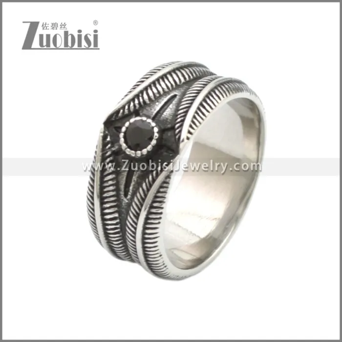 Stainless Steel Ring r008648SA1