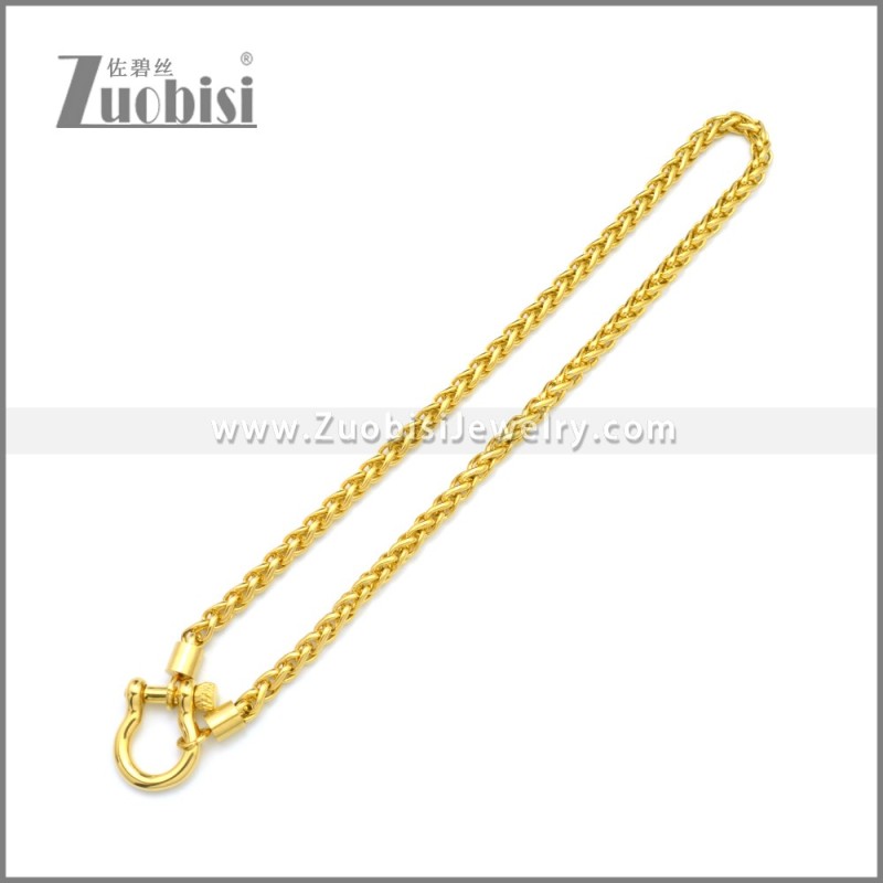 Stainless Steel Neckalce n003165G