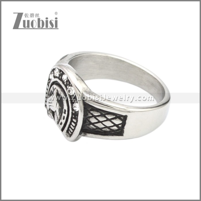Stainless Steel Ring r008645SA