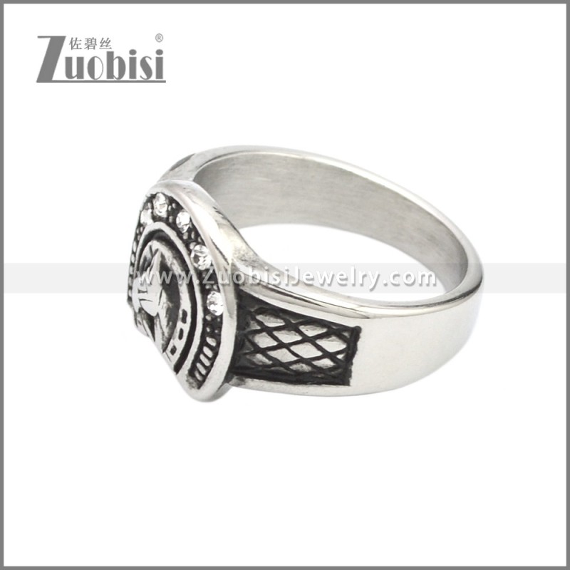 Stainless Steel Ring r008645SA