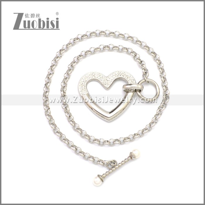 Stainless Steel Neckalce n003160S