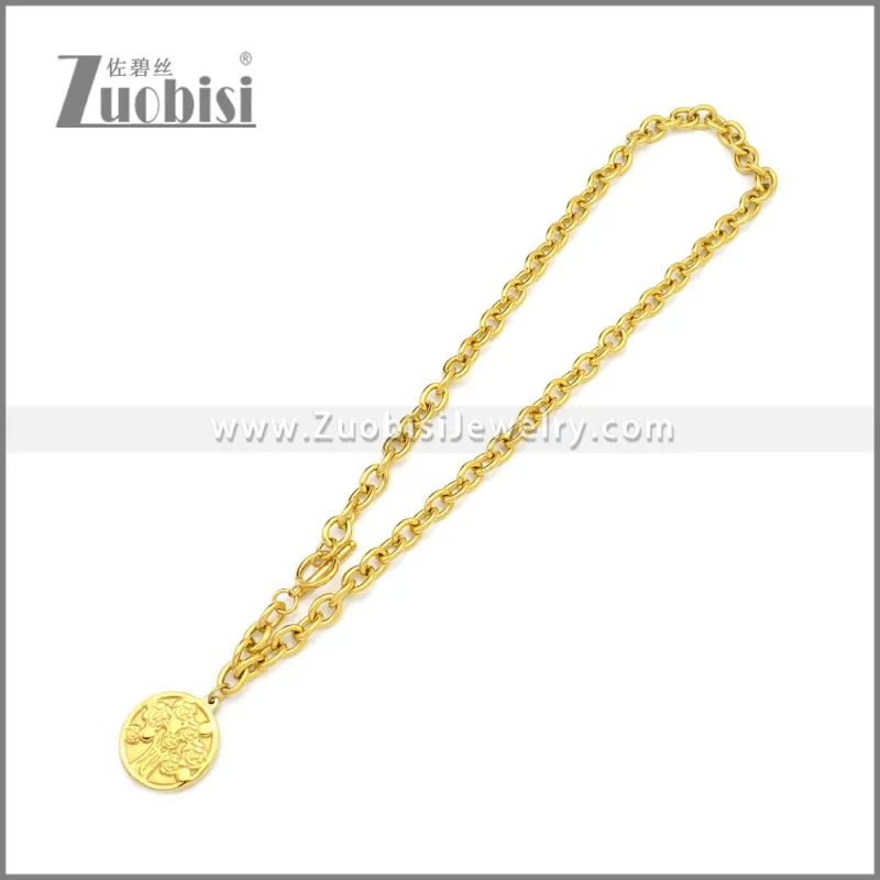 Stainless Steel Neckalce n003163G